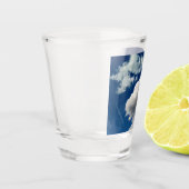 Grote zachte wolken shot glas (Links)