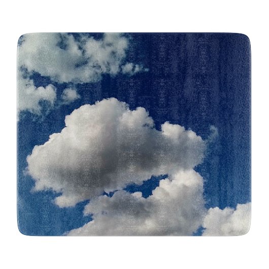 Grote zachte wolken snijplank (Voorkant)