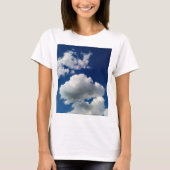 Grote zachte wolken t-shirt (Voorkant)