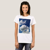 Grote zachte wolken t-shirt (Voorkant volledig)