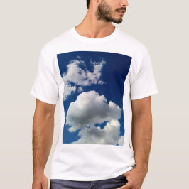 Grote zachte wolken t-shirt