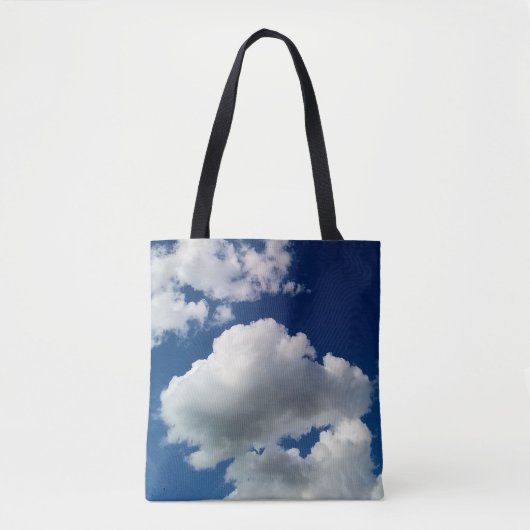Grote zachte wolken tote bag (Voorkant)