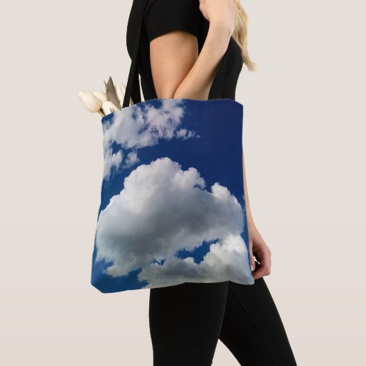 Grote zachte wolken tote bag (Dichtbij)