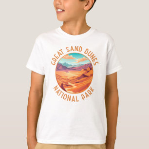 Grote Zandduinen Nationaal Park Noodlijdende Cirke T-shirt