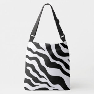 Grote zebraprint tas