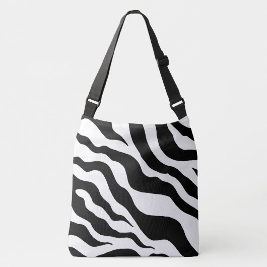 Grote zebraprint tas (Voorkant)