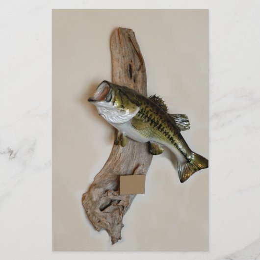 grote zeebaars flyer (Voorkant)