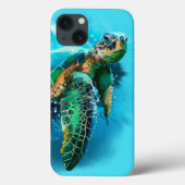 Grote zeeen schildpad Case-Mate iPhone case (Achterkant)