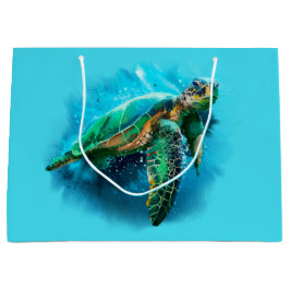 Grote zeeen schildpad groot cadeauzakje