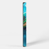 Grote zeeen schildpad iPhone hoesje (Rechterkant)