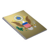 Grote zeehond van de Verenigde Staten Notitieboek (Rechterzijde)