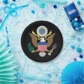 Grote zeehond van de Verenigde Staten Papieren Bordje (Feest)