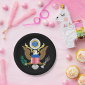 Grote zeehond van de Verenigde Staten Papieren Bordje (Feest)