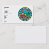 Grote zeehond van Minnesota Visitekaartje (Voorkant / Achterkant)