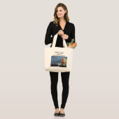 Grote zeemeermin-Tas Grote Tote Bag (Voorkant (model))