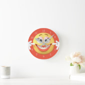 Grote zeemijl Emoji Ronde Klok (Huis)