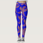 grote zeester Thunder_Cove blauw Leggings (Voorkant)