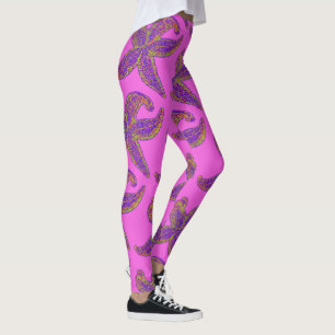 grote zeester Thunder_Cove roze Leggings