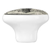  Grote Zegel in Frankrijk Keramische Knop (Zijkant)