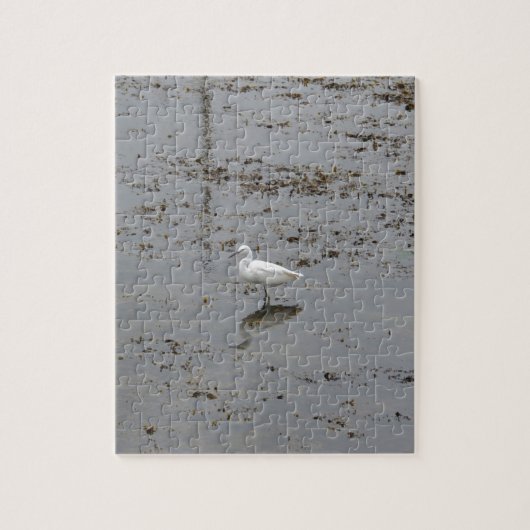 Grote Zilverreiger Legpuzzel (Verticaal)