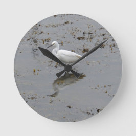 Grote Zilverreiger Ronde Klok