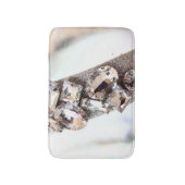 Grote zilverrohinestonen badmat (Voorkant Verticaal)