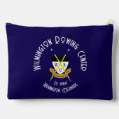 Grote zip zakje blauw etui (Achterkant)