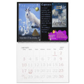 Grote Zodiac- en Chakra-kalender Kalender (Jan 2027)