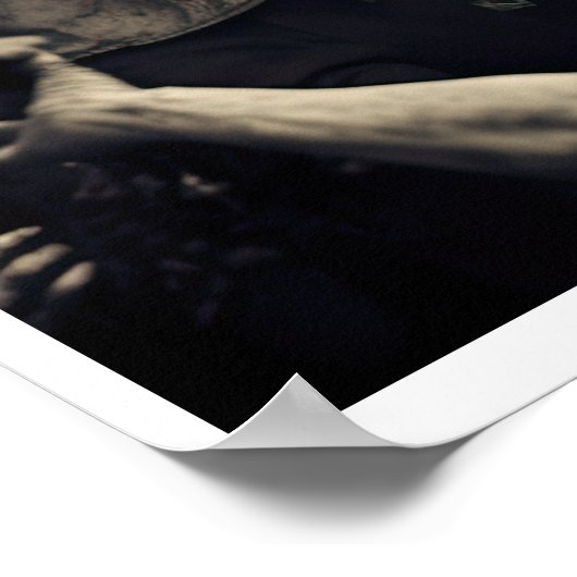 Grote Zombie-opstand (het depressietijdperk) Poster (Hoek)