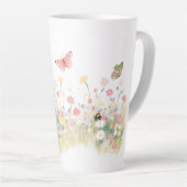 Grote zomerbeker latte mok (Rechterhoek)