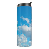 Grote zomerwolk thermosbeker (Gedraaid links)