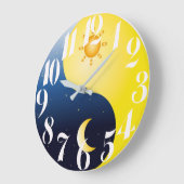 Grote Zon En Maan Klok (Hoek)