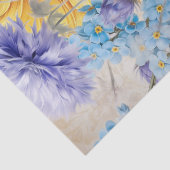 Grote Zonnebloem Boeket Decoupage Tissuepapier (Detail)