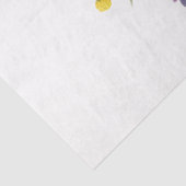 Grote Zonnebloem & Gemengde Bloemen Boeket Decoupa Tissuepapier (Detail)