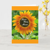 GROTE ZONNEBLOEM / HOU VAN JE, MAM KAART (Gele Bloem)