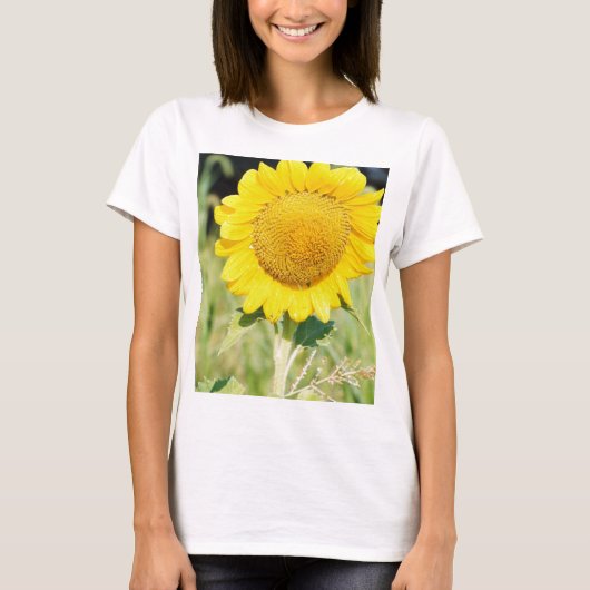 'GROTE ZONNEBLOEM T-SHIRT (Voorkant)