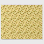 Grote zonnebloemen cadeaupapier (Vlak)