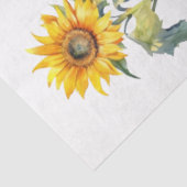 Grote Zonnebloemen Decoupage Tissuepapier (Detail)