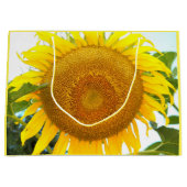 Grote zonnebloemen groot cadeauzakje (Voorkant)