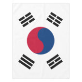 Grote Zuid-Koreaanse vlag Tablecloth Tafelkleed (Voorkant)