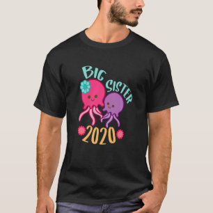 Grote Zus 2020 Oceaan Dier Kwallen Zusters T-shirt