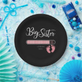 Grote Zus 2025 Ladingszwangerschap Aankondiging Papieren Bordje (Feest)