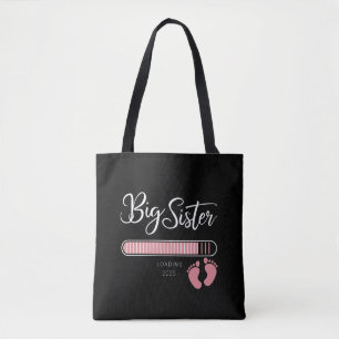 Grote zus 2025 Zwangerschapsaankondiging laden Tote Bag