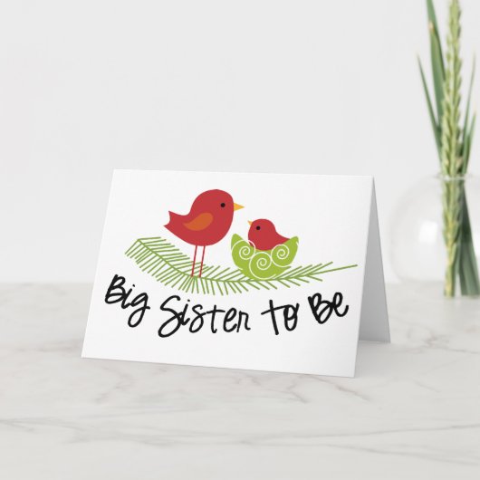 grote zus aankondiging (Voorkant)