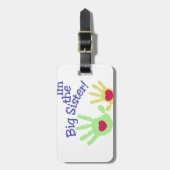 Grote Zus Bagagelabel (Voorkant verticaal)