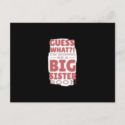 Grote Zus Briefkaart (Voorkant)