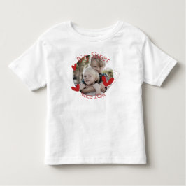 Grote Zus Broers en Zusters Foto Hart Lief Kinder Shirts