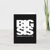 Grote Zus: Chronologisch Bevoorrecht Sinds [Jaarta Kaart (Voorkant)