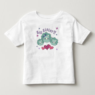 Grote Zus! Drie Dino Gezichten Kinder Shirts
