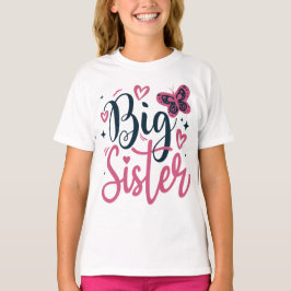 Grote zus gepromoveerd tot grote zus Peuters meisj T-shirt